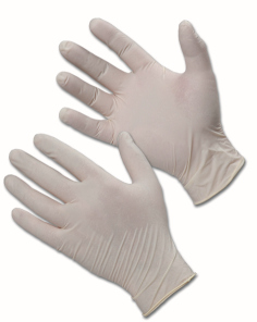 MAXISAFE GLOVES DISPOSABLE LATEX POWDERED LGE 